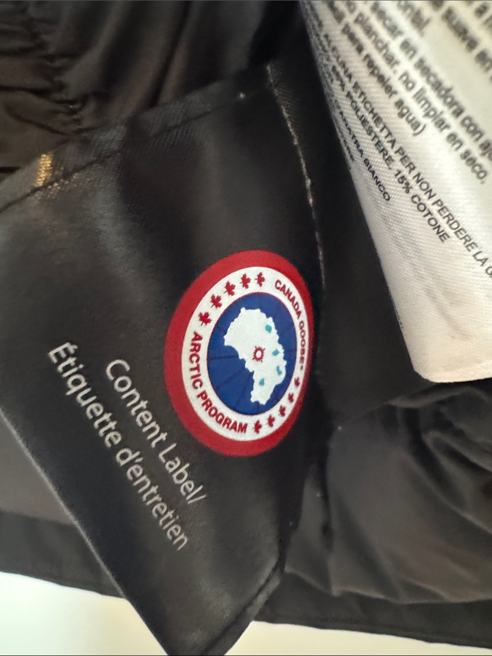 Canada Goose Kids Unisex Black Hooded Puffer Jacket Size 2-3 - Picture 12 of 15